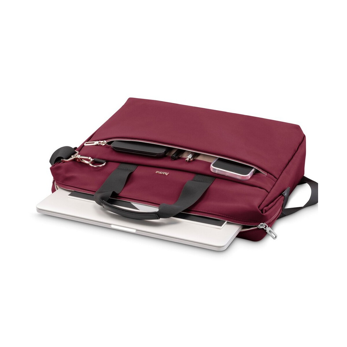 Torby na laptopa z logo – torba na laptopa 15,6″-16,2″ hama ultimate – czerwona VH048-05_AAA03 Torba na laptopa 15,6