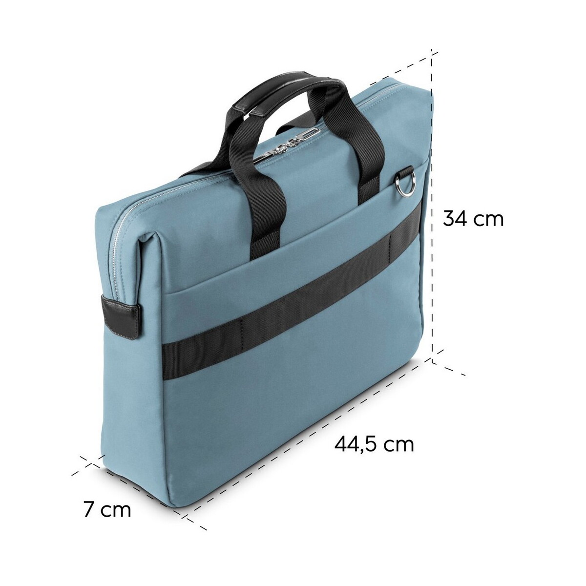 Torby na laptopa z logo – torba na laptopa 15,6″-16,2″ hama ultimate – niebieska VH048-11_AAA02 Torba na laptopa 15,6