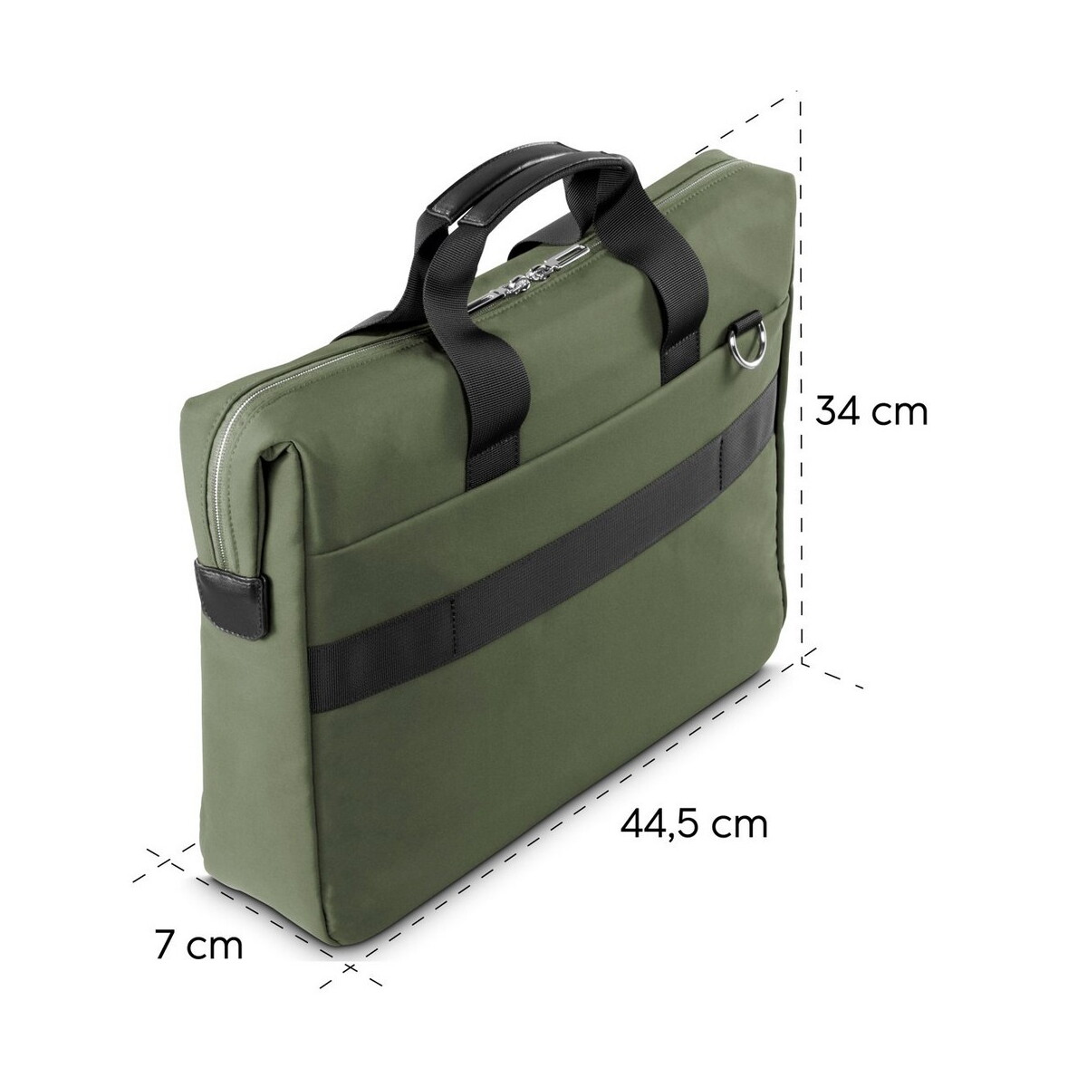 Torby na laptopa z logo – torba na laptopa 15,6″-16,2″ hama ultimate – zielona VH048-06_AAA02 Torba na laptopa 15,6