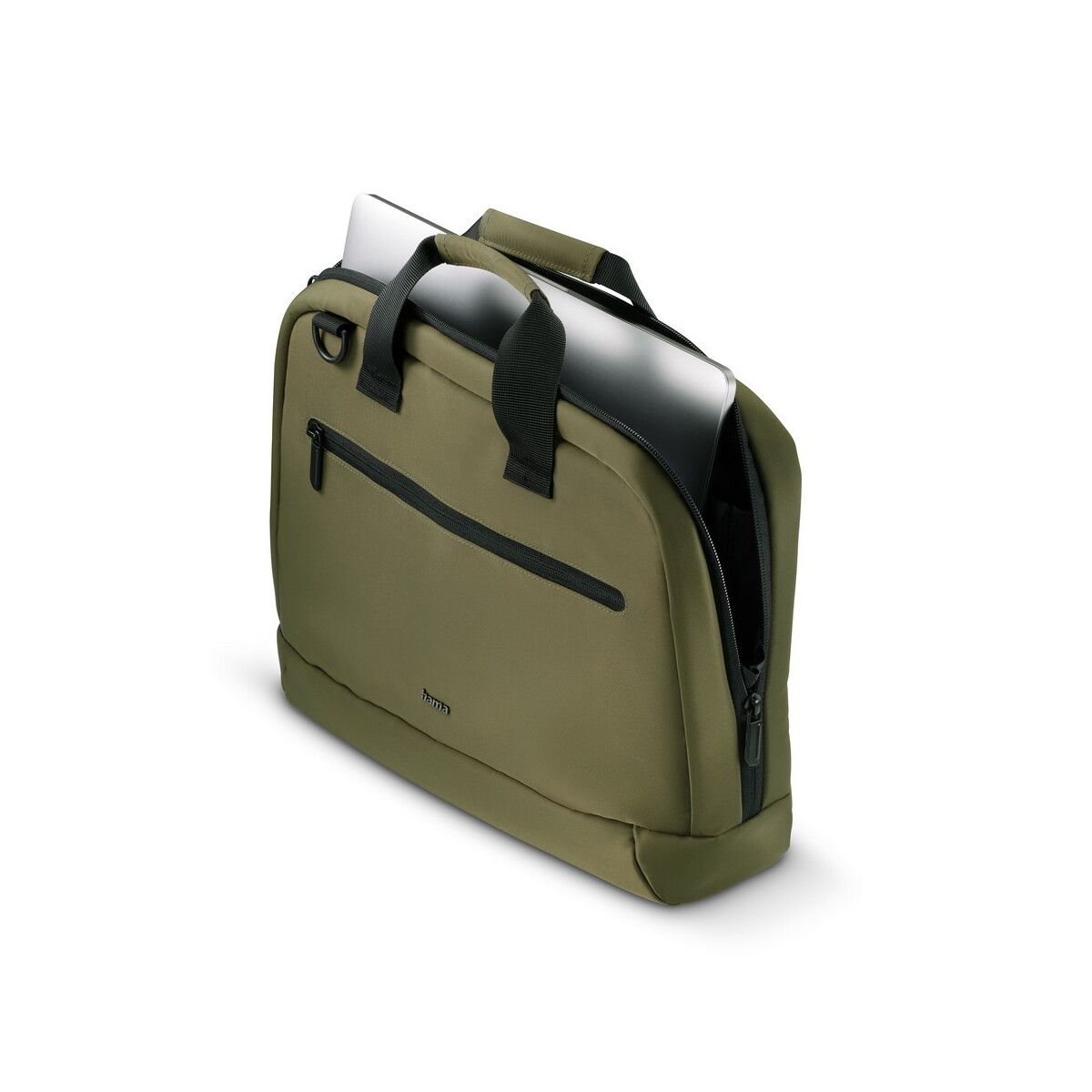Torby na laptopa z logo – torba na laptopa 15,6″-16,2″ hama ultra lightweight – zielona VH044-06_AAA03 Torba na laptopa 15,6