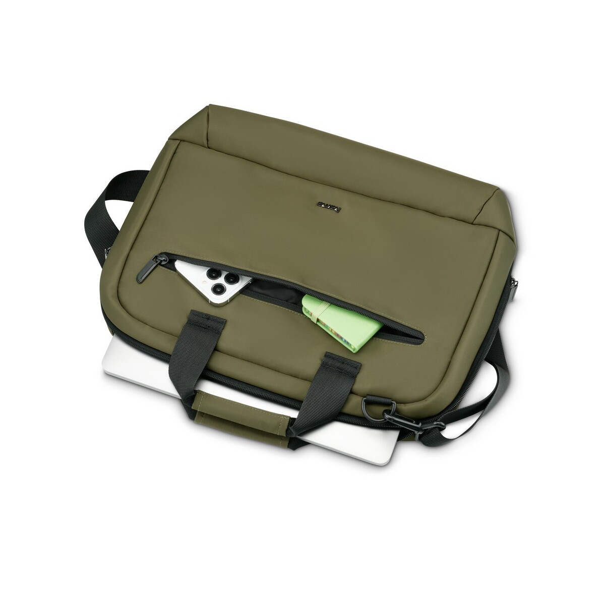 Torby na laptopa z logo – torba na laptopa 15,6″-16,2″ hama ultra lightweight – zielona VH044-06_AAA06 Torba na laptopa 15,6