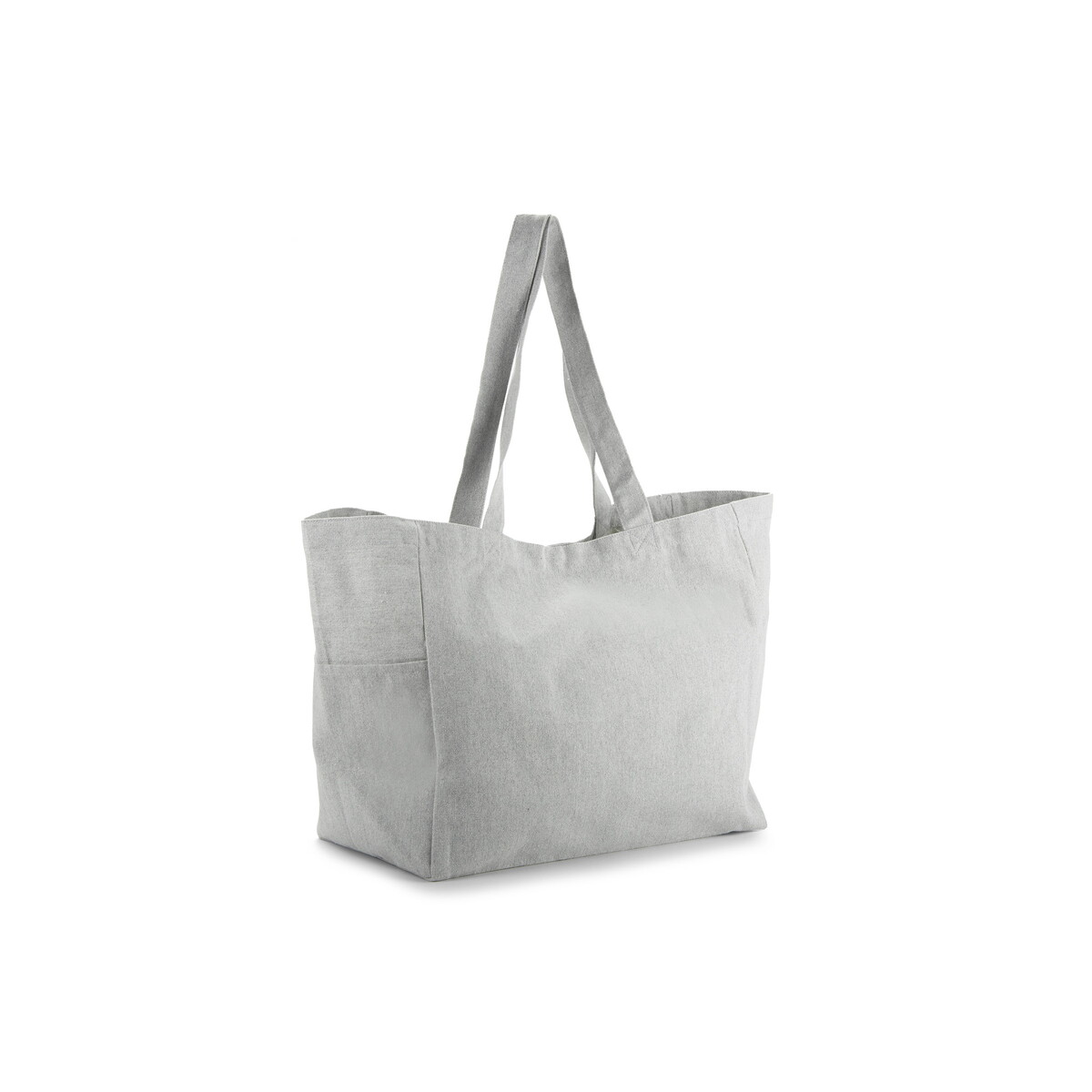 Torby na zakupy z logo – torba totello – szara 20820-14 Torba TOTELLO - szara 20820-14