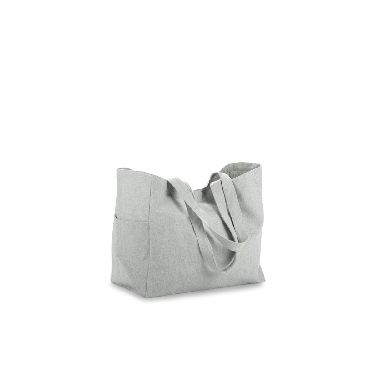 Torby na zakupy z logo – torba totello – szara 20820-14_d Torba TOTELLO - szara 20820-14_d