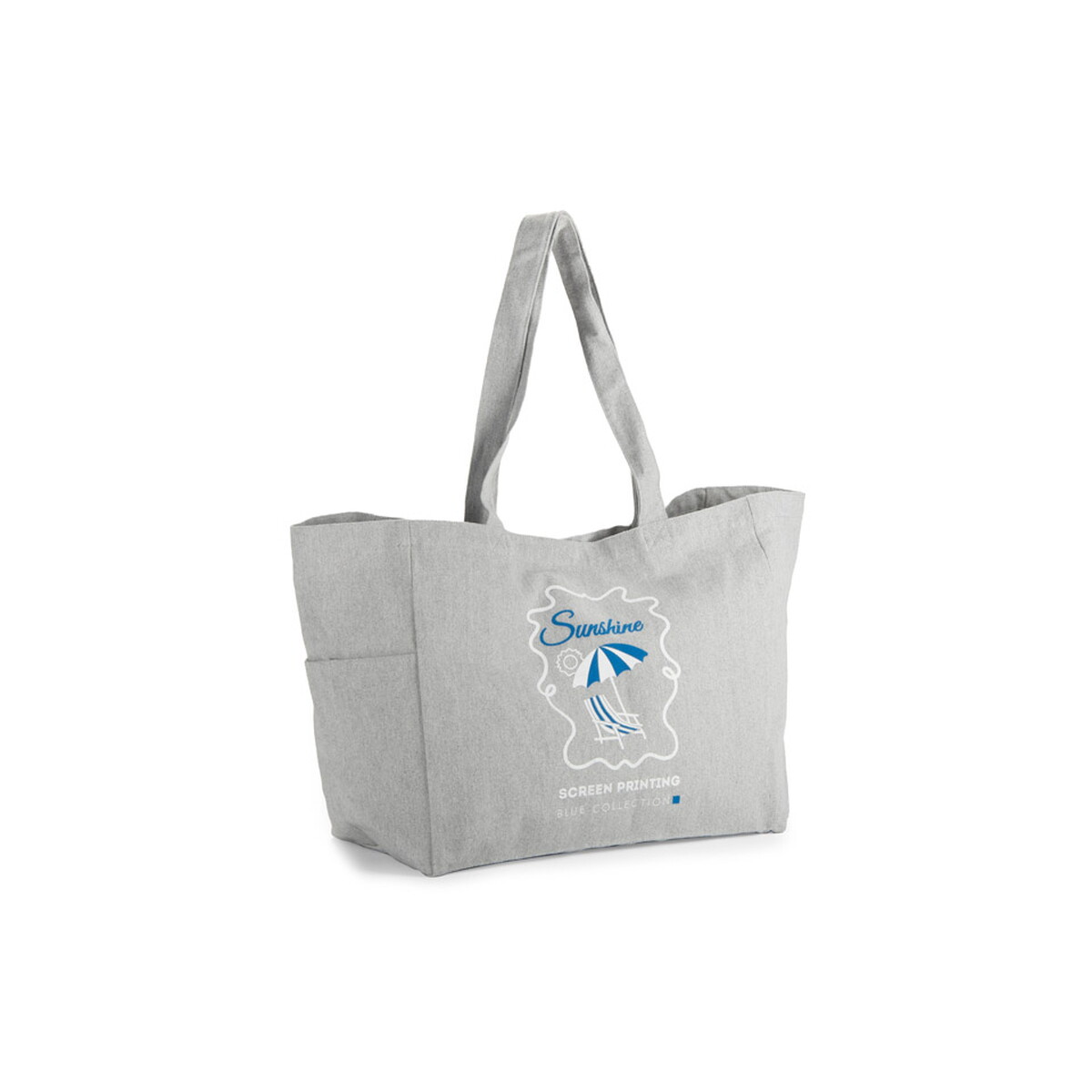 Torby na zakupy z logo – torba totello – szara 20820-14_zs Torba TOTELLO - szara 20820-14_zs