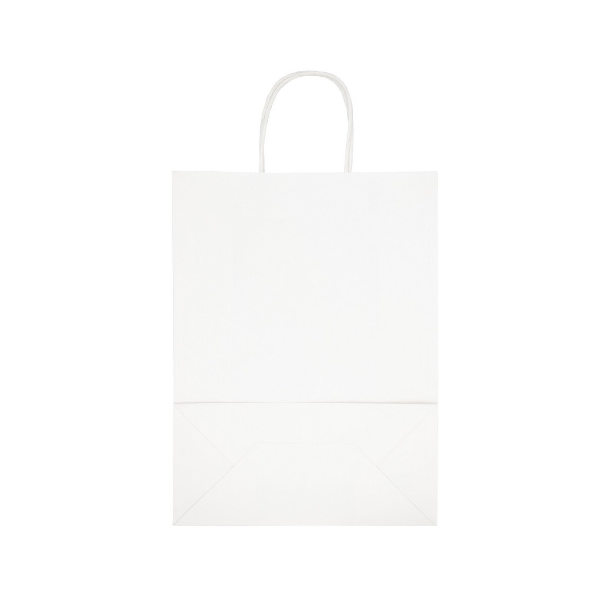 Torby papierowe z logo – torba papierowa a5 | dialla sx – biała V0002.A-02_IBK01 Torba papierowa A5 | Dialla SX - Biała V0002.A-02_IBK01