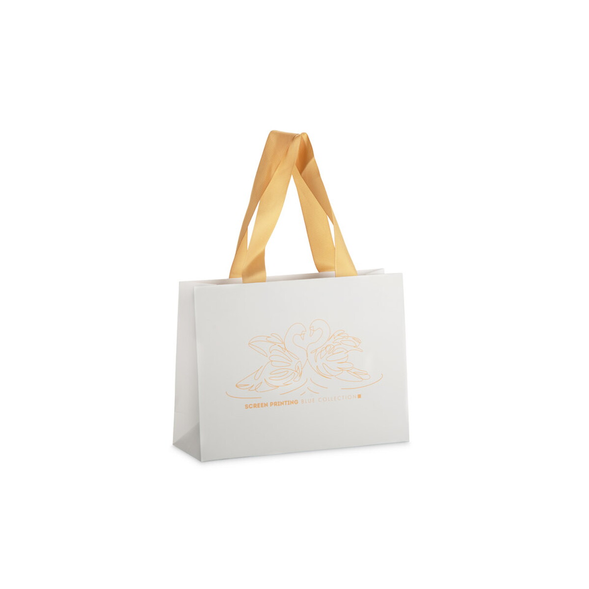 Torby papierowe z logo – torba papierowa duna średnia – biała 02224-01_zs Torba papierowa DUNA średnia - biała 02224-01_zs