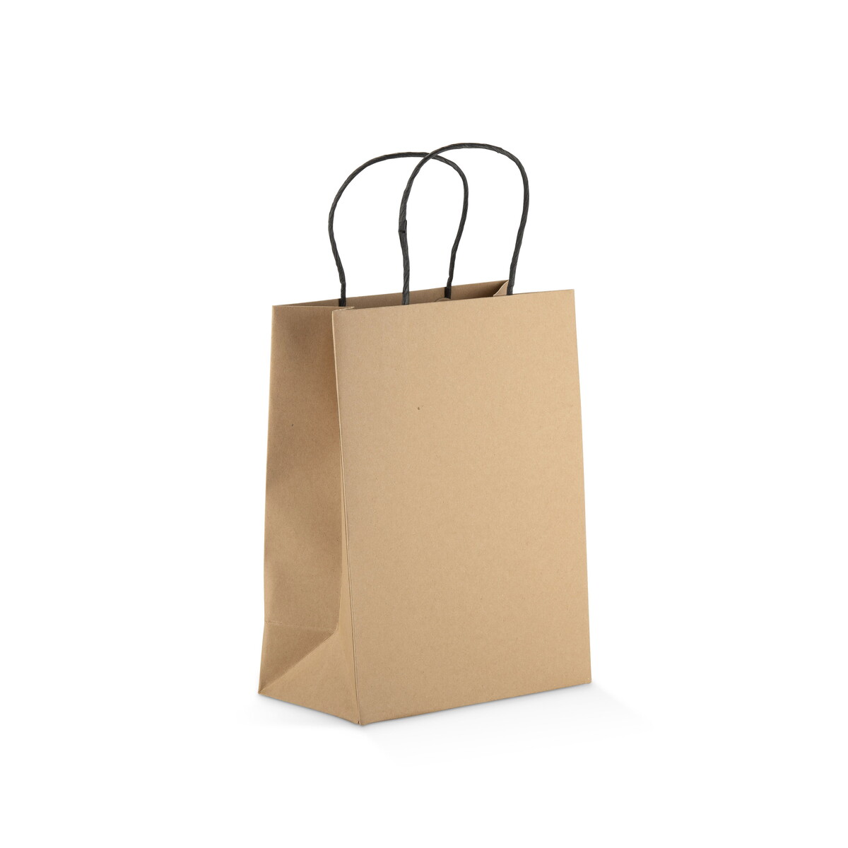 Torby papierowe z logo – torba papierowa paklo średnia – brązowa 02222-09 Torba papierowa PAKLO średnia - brązowa 02222-09