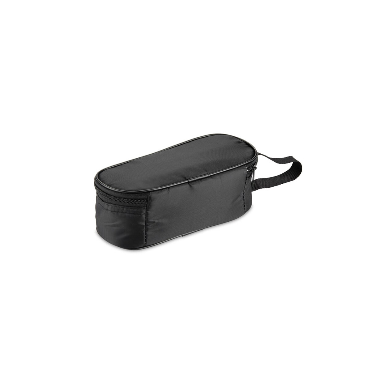 Torby termiczne z logo – mini etui termiczne terri – czarne 16554-02_f Mini etui termiczne TERRI - czarne 16554-02_f