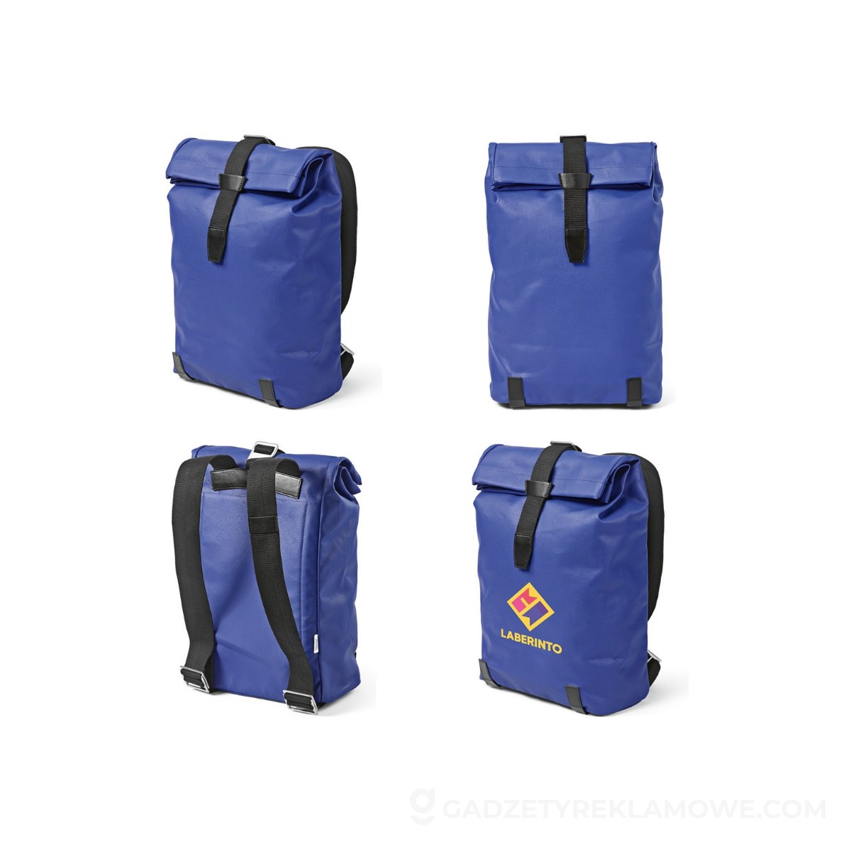 AOD-ABK006-104-wariantu-watermark Berlin Backpack 23L z recyklingowanej bawelny 340 gsm - niebieski