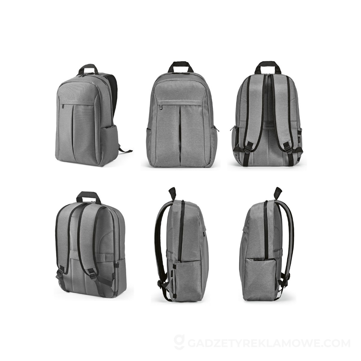 AOD-ABK008-123-wariantu-watermark Plecak Madrid 22L Nylon z Recyklingu - Jasnoszary