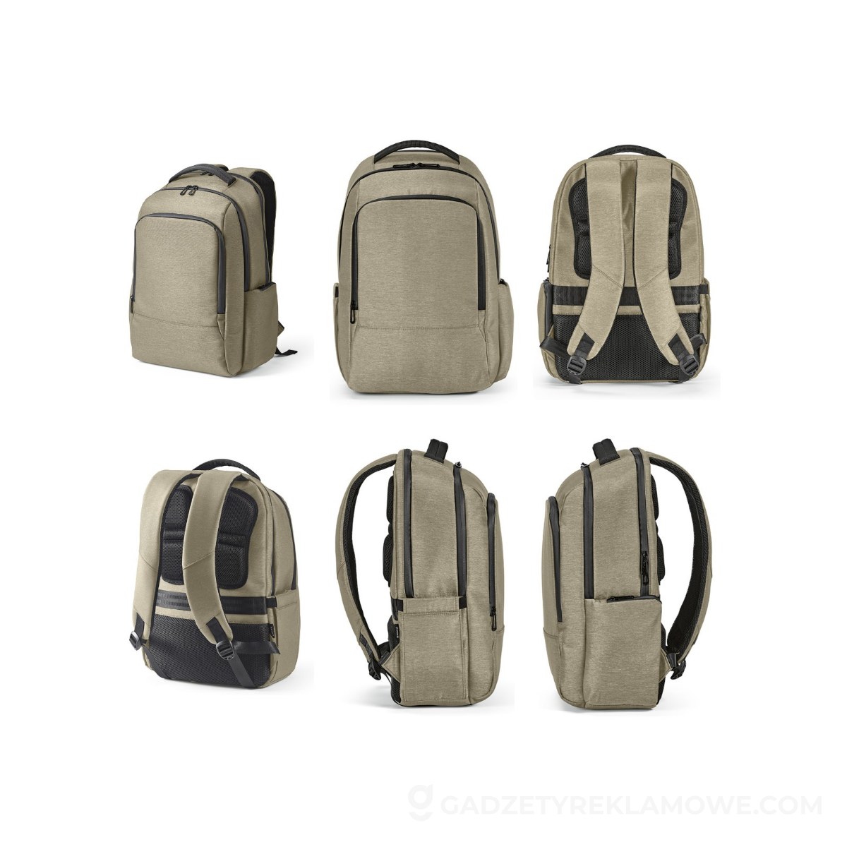 AOD-ABK009-191-wariantu-watermark Plecak New York 20L Nylon Recyklingowy - camelowy