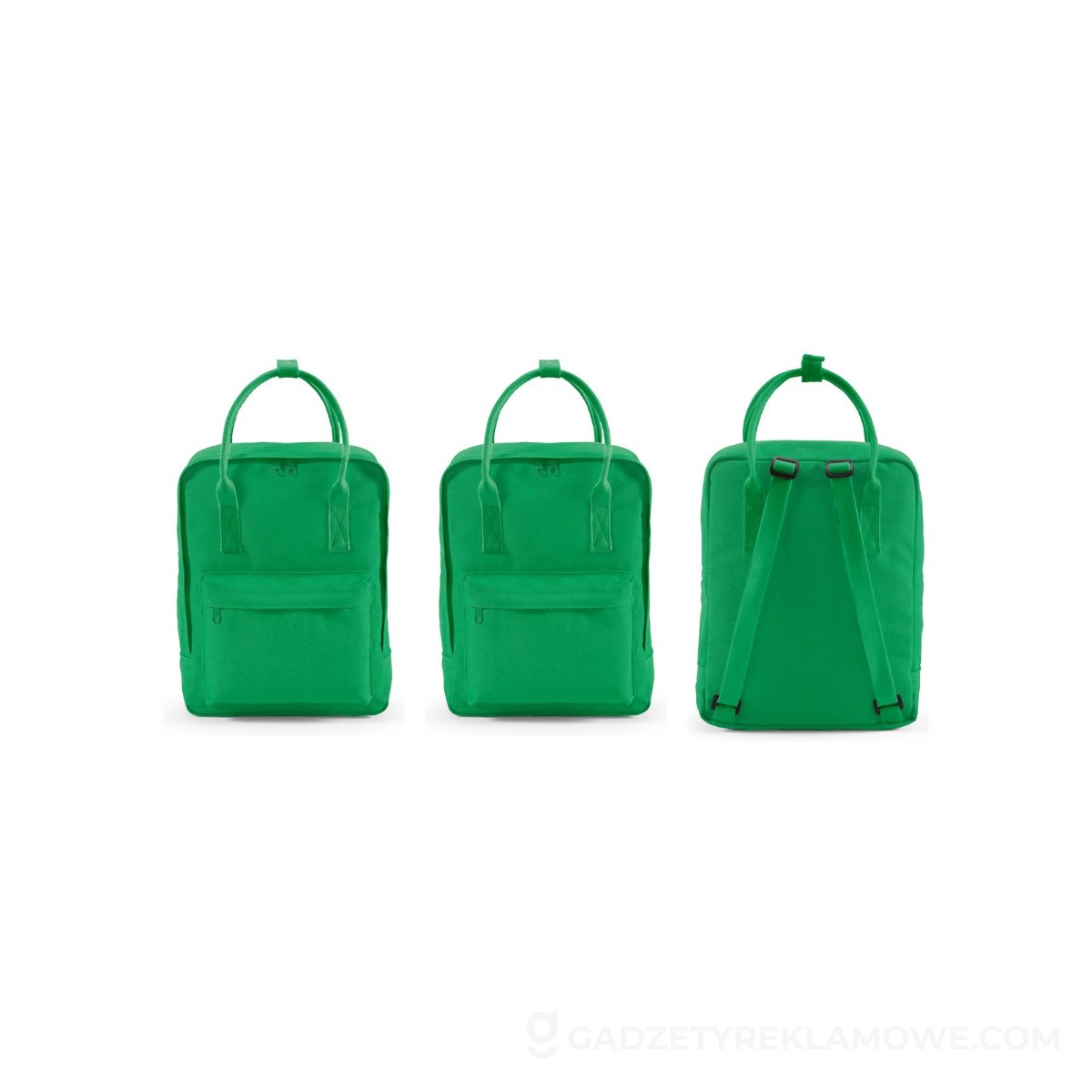 AOD-ABK022-109-wariantu-watermark Plecak Stockholm 18L recyklingowana bawelna 450 gsm - Zielony
