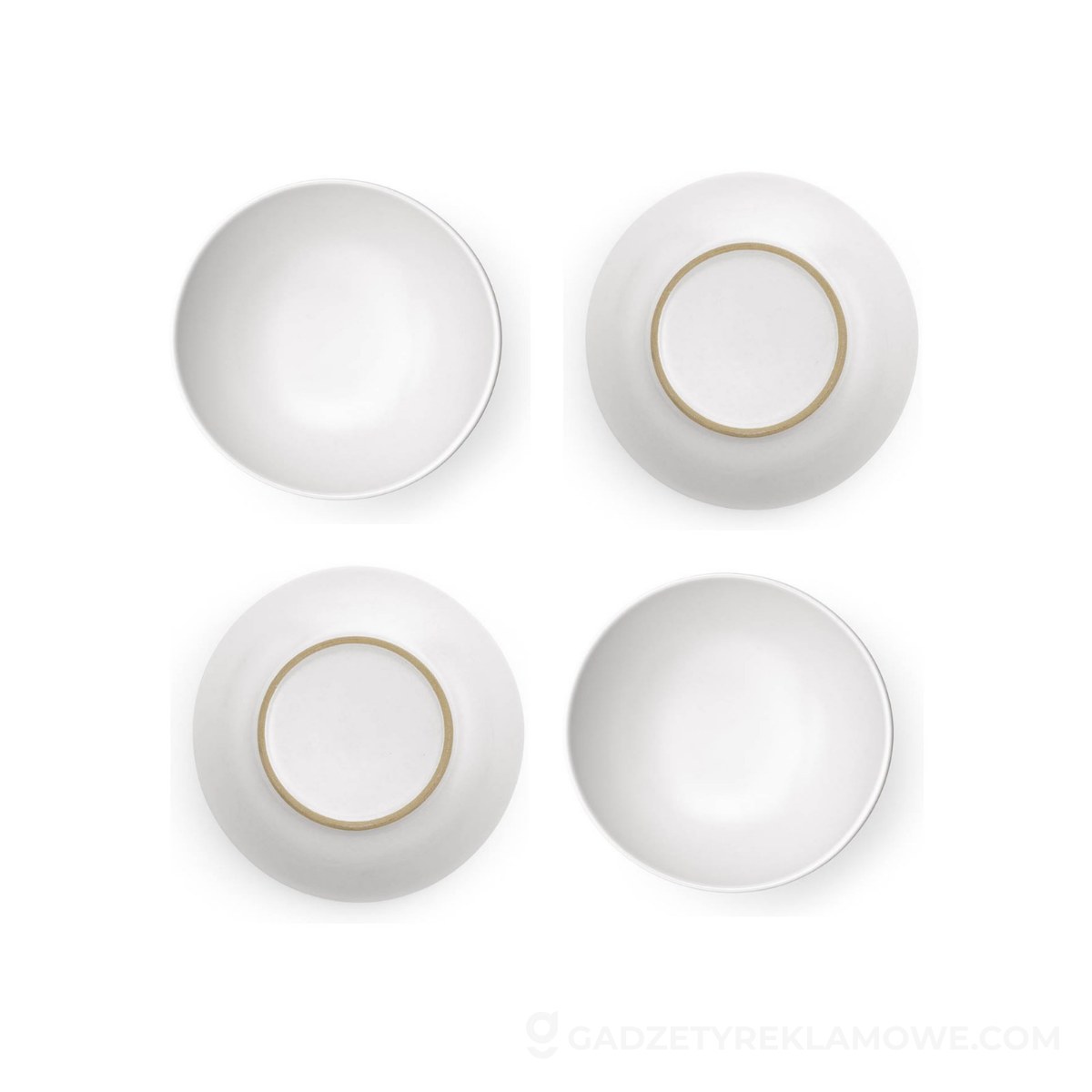 Banksy ceramic bowl. Made in Portugal - White