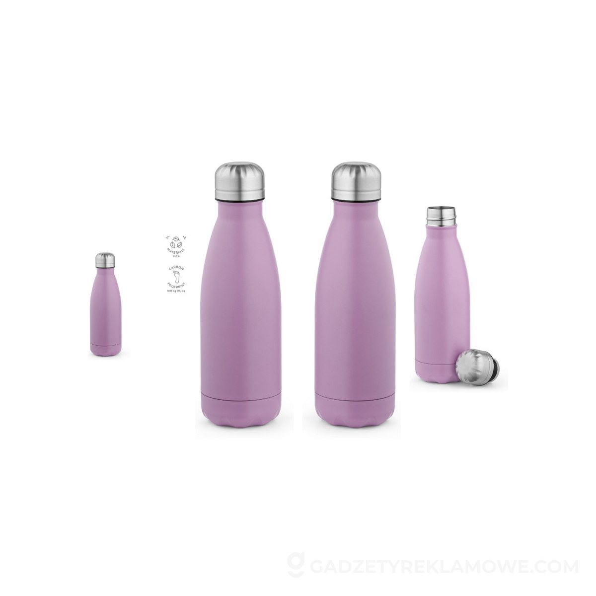 AOD-ABT010-132-wariantu-watermark Butelka Mississippi 450 ze stali nierdzewnej z recyklingu 430 ml - Fioletowa