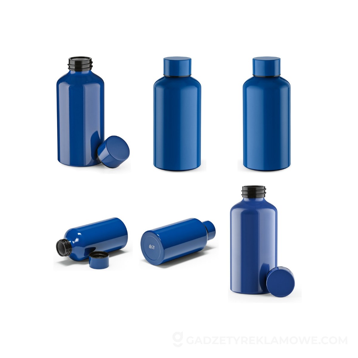 AOD-ABT025-104-wariantu-watermark Butelka Yukon Aluminium z recyklingu 550 ml - Niebieska