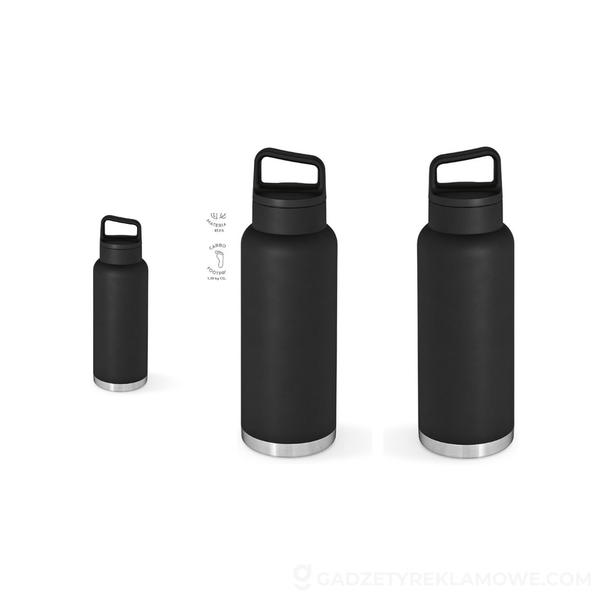 AOD-ABT026-103-wariantu-watermark Butelka Zambezi 1000 ze stali nierdzewnej z recyklingu 1160 ml - Czarna