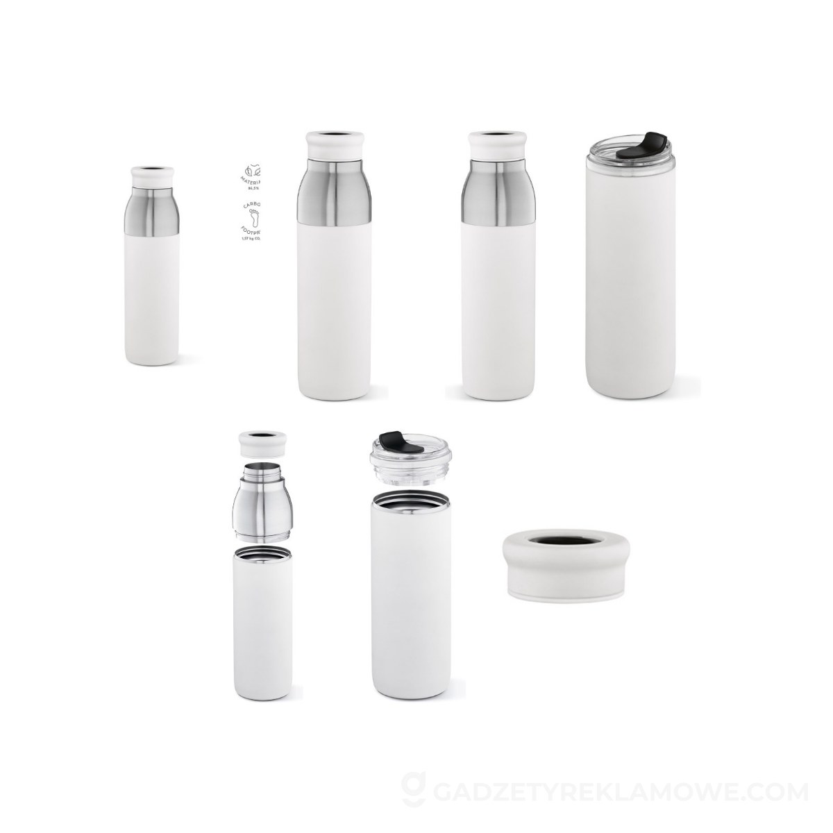 AOD-ABT039-106-wariantu-watermark Butelka Colorado z recyklingowanej stali nierdzewnej 760 ml - Biała