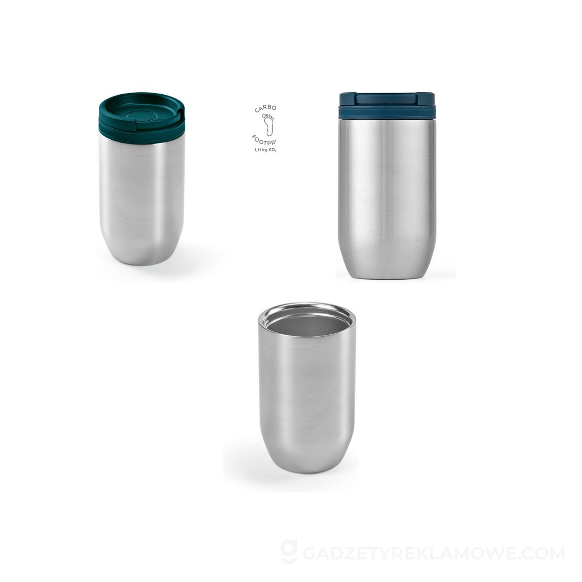 AOD-ACP010-174-wariantu-watermark Okavongo Kubek podrózny ze stali nierdzewnej z recyklingu 430 ml - Ciemnoniebieski