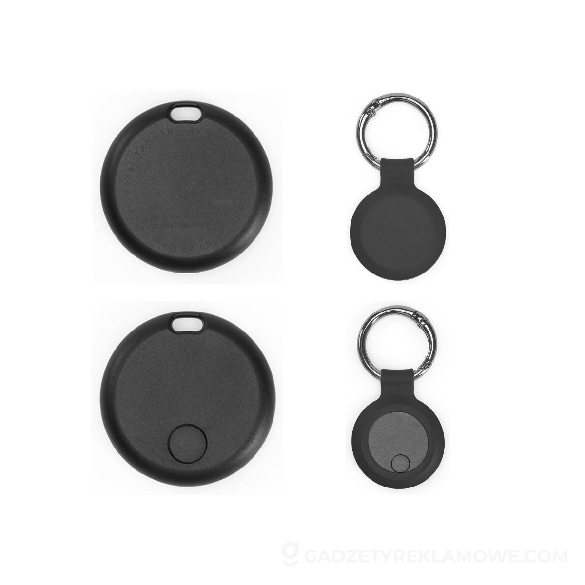 SeekTag tracker. rABS. Apple and Android compatible - Black