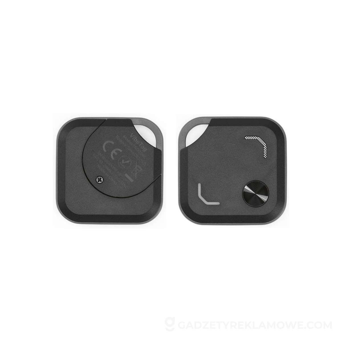 VibeTag tracker. rABS. Apple and Android compatible - Black