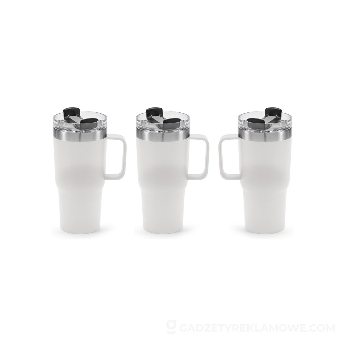 AOD-AMG019-106-wariantu-watermark Kubek Neman z recyklingowanej stali nierdzewnej 580 ml - Biały