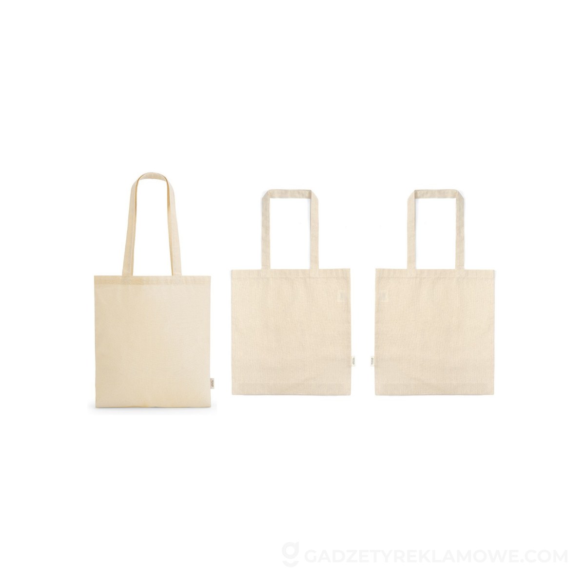 AOD-ASB001-160-wariantu-watermark Torba na zakupy Everest bawelna z recyklingu 140 gsm - Naturalna