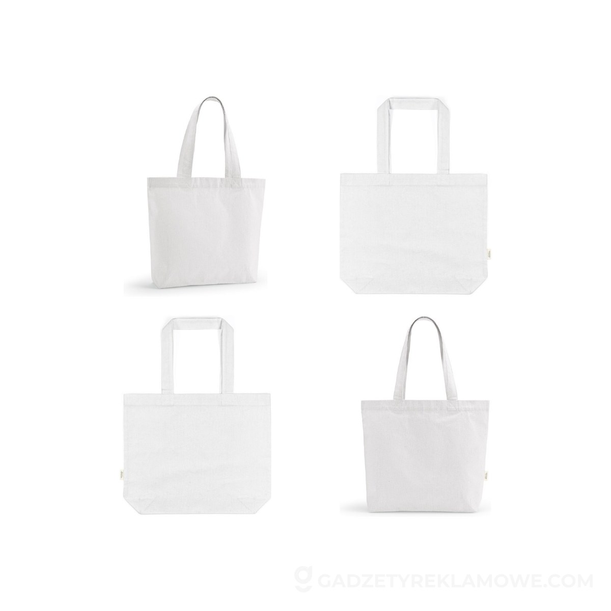AOD-ASB006-106-wariantu-watermark Torba na zakupy Blanc bawełna z recyklingu 220 gsm - Biała
