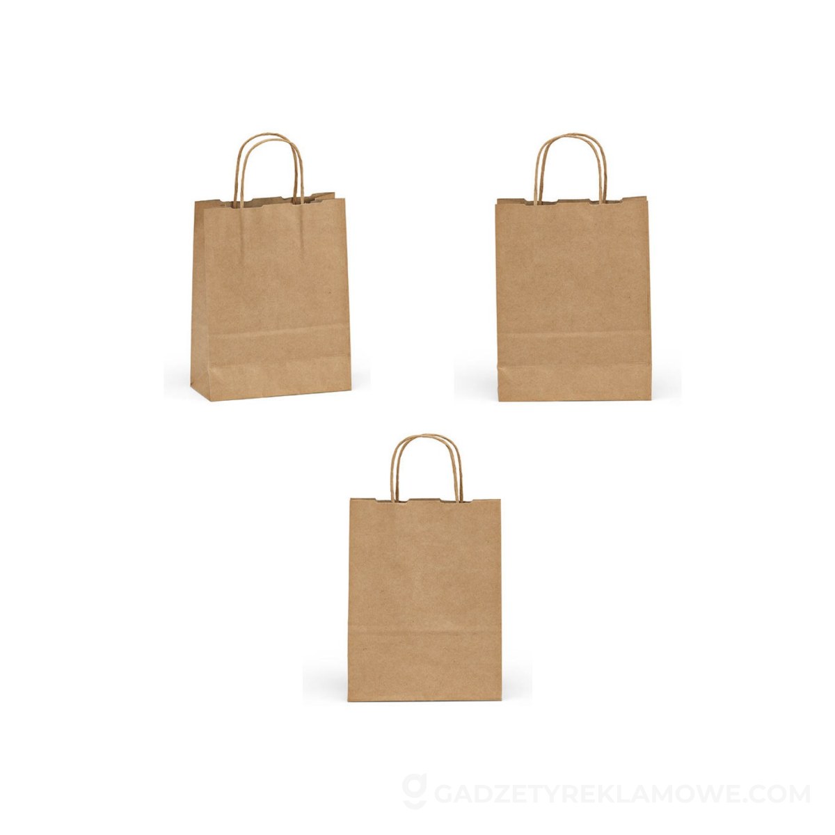 AOD-ASB019-160-wariantu-watermark Vesuvio S Brown Recycled FSC® Kraft Bag. 115gsm. Made in Portugal - Naturalna