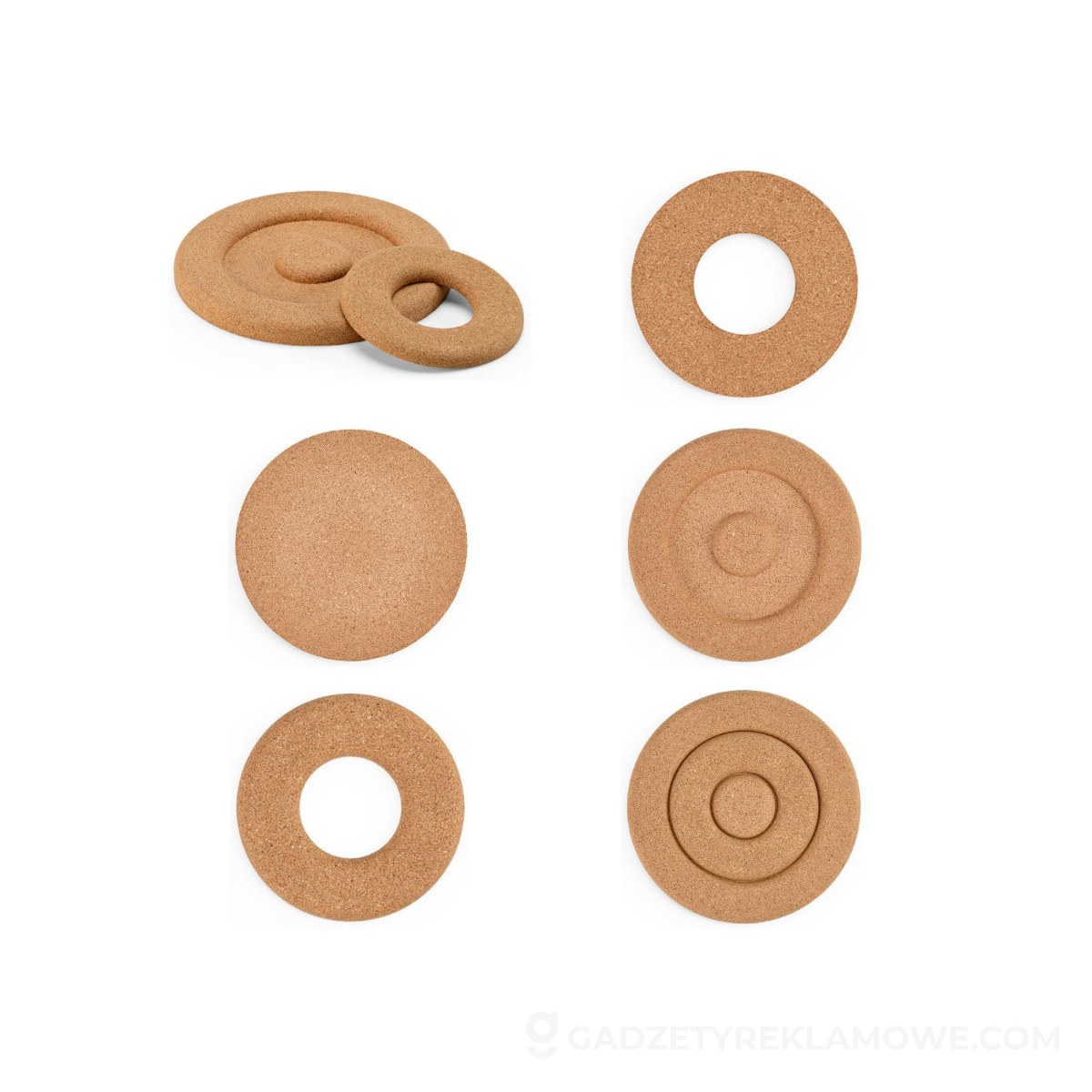 AOD-ATR005-160-wariantu-watermark Mozart round cork double trivet. Made in Portugal - Naturalne