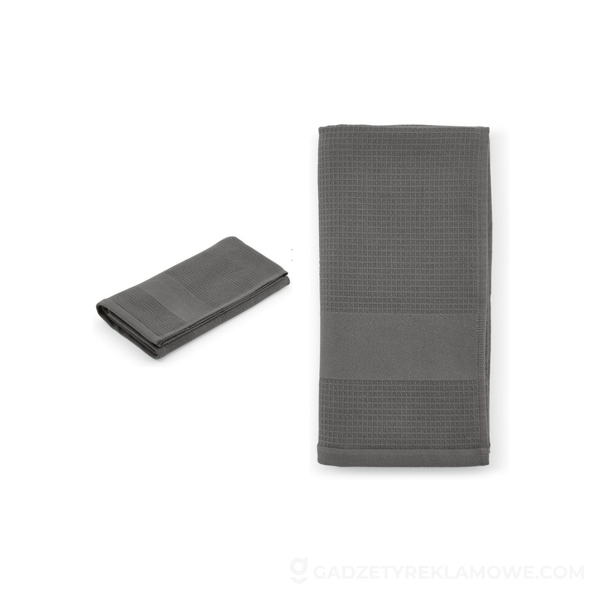 AOD-ATW006-133-wariantu-watermark Ręcznik Boticelli S bawełna z recyklingu 500 gsm EU - ciemnoszary