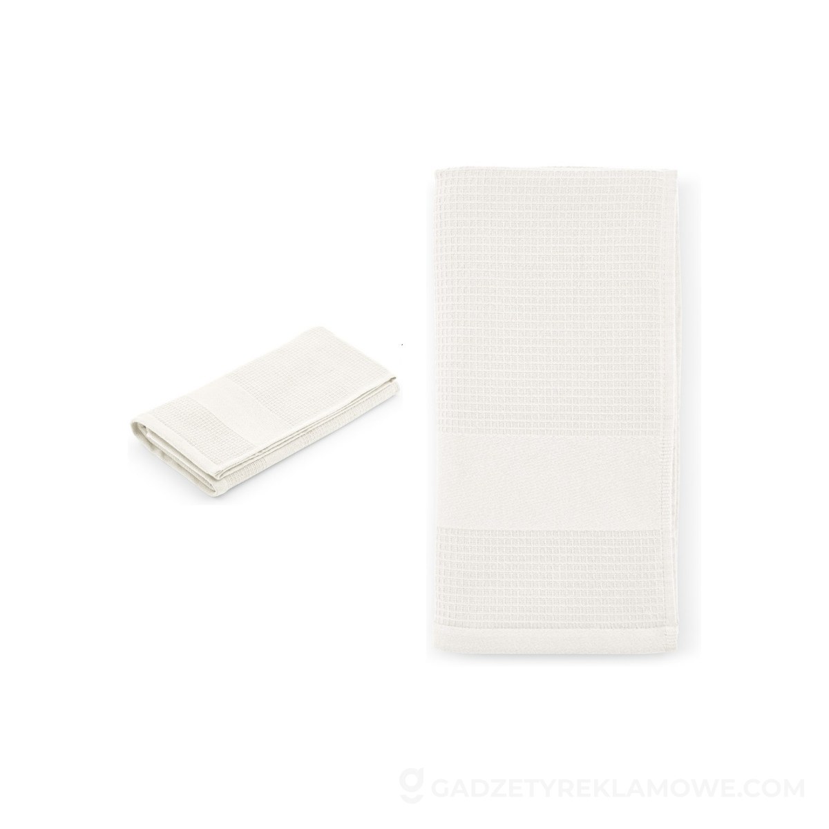 AOD-ATW011-106-wariantu-watermark Ręcznik Boticelli XL bawełna z recyklingu 500 gsm EU - Biały