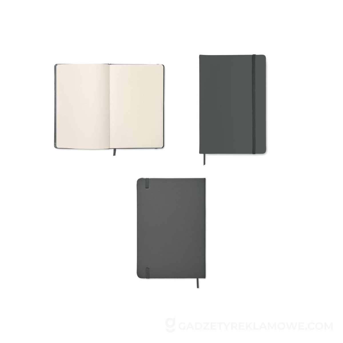 Notes A5, 96 kartek ARCONOT - szary