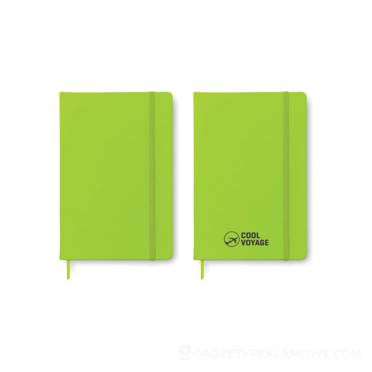 Notes A5, 96 kartek ARCONOT - limonkowy