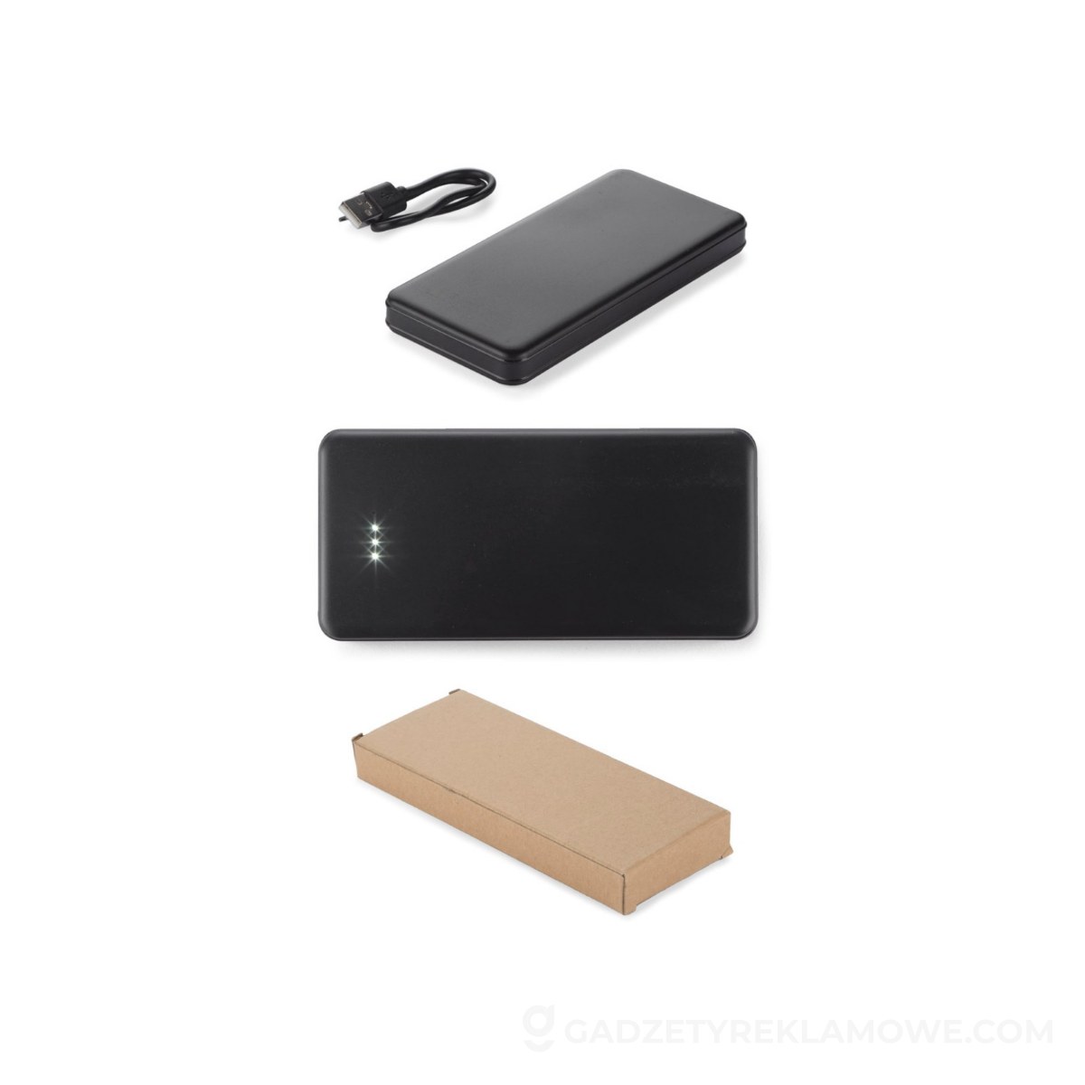 ASG-09150-02-wariantu-watermark Power bank SIMPLE 10000 mAh - czarny