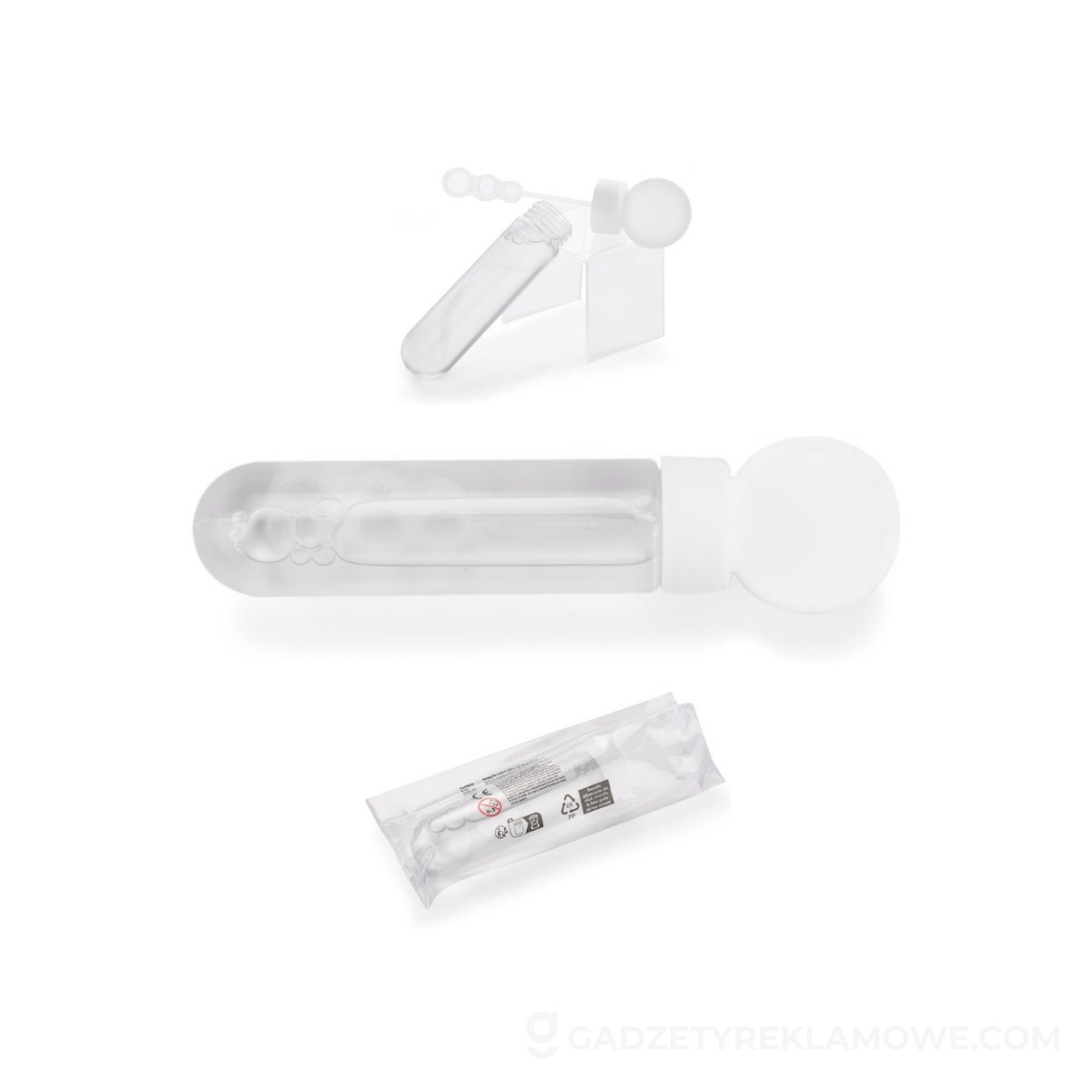 Bańki mydlane BUBBLES, 30 ml - białe