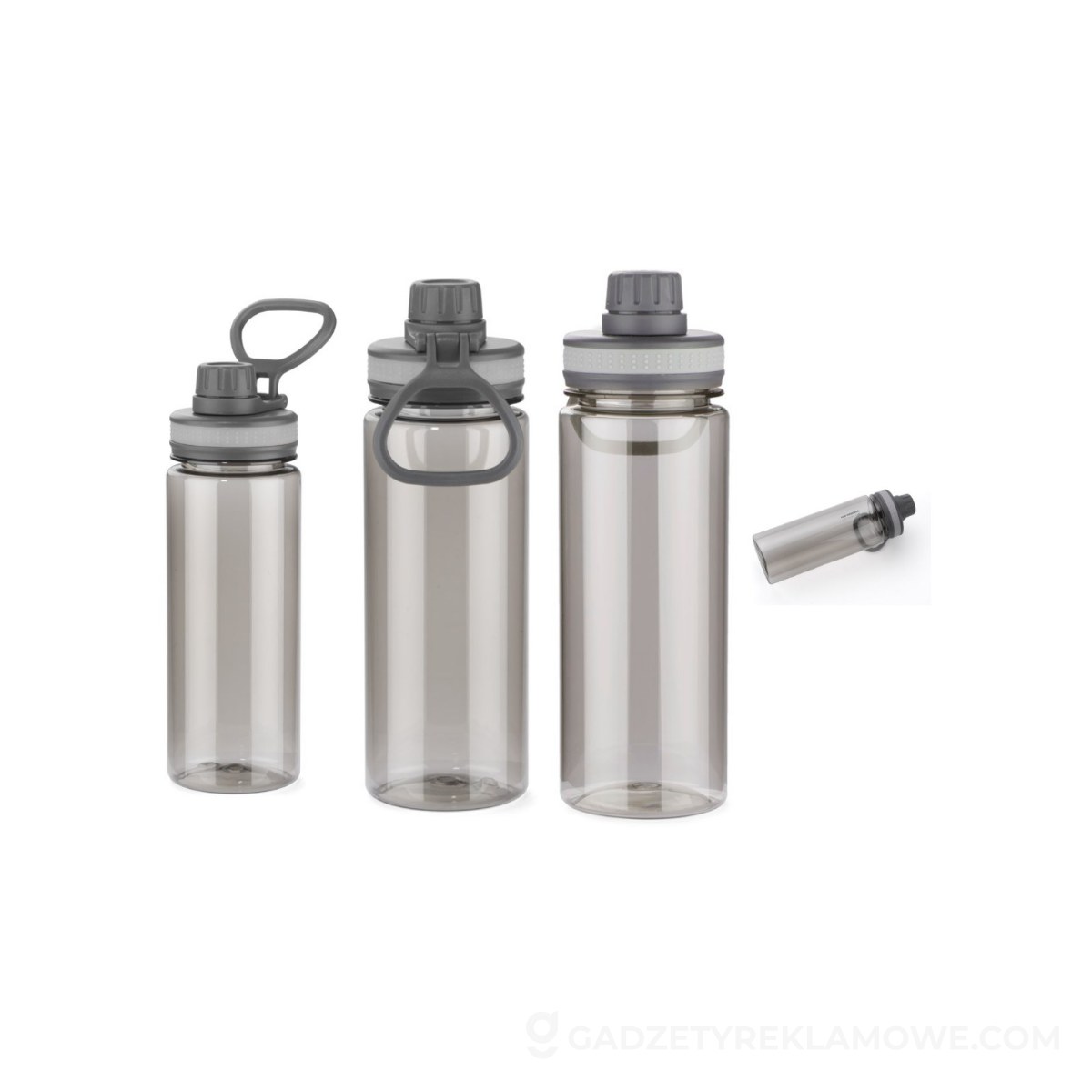 Bidon Grey 700 ml - szary