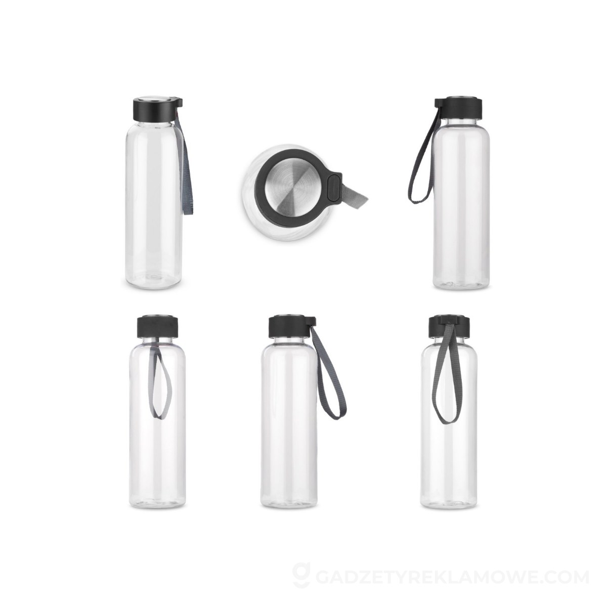 Butelka CLEAR 500 ml - czarna