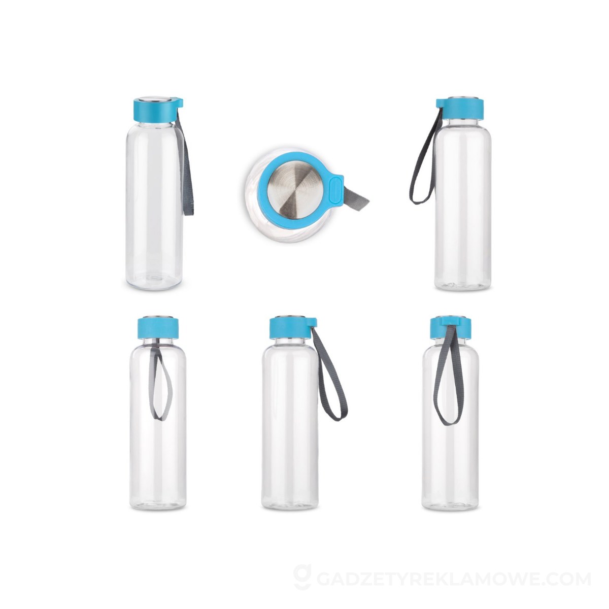 Butelka CLEAR 500 ml - błękitna
