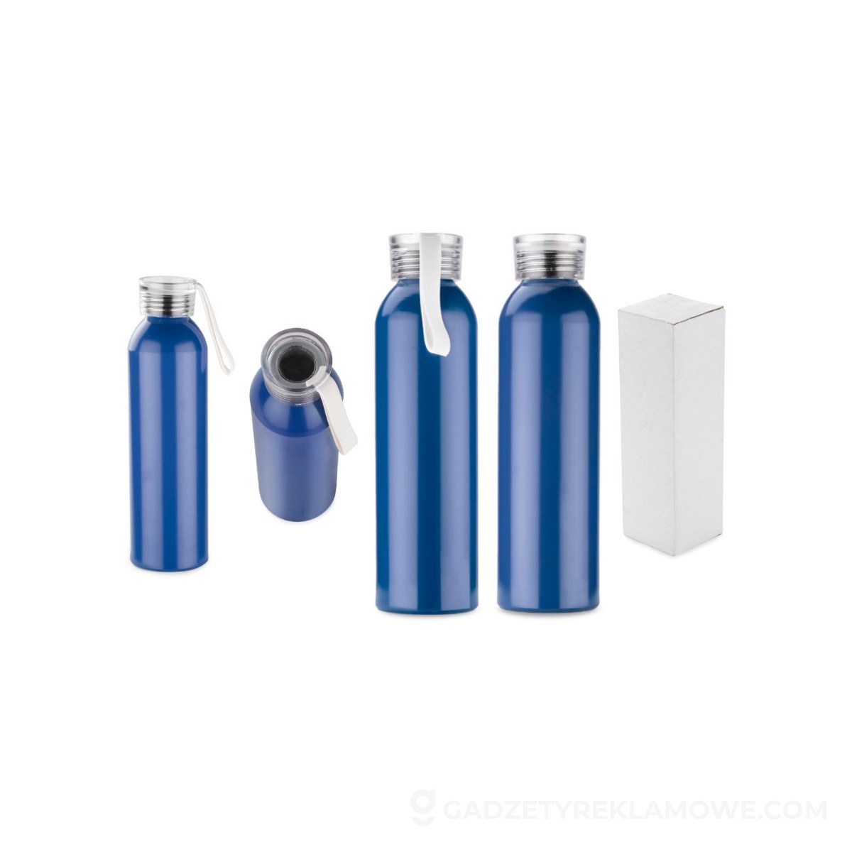 Butelka aluminiowa Allumi 650 ml - niebieska