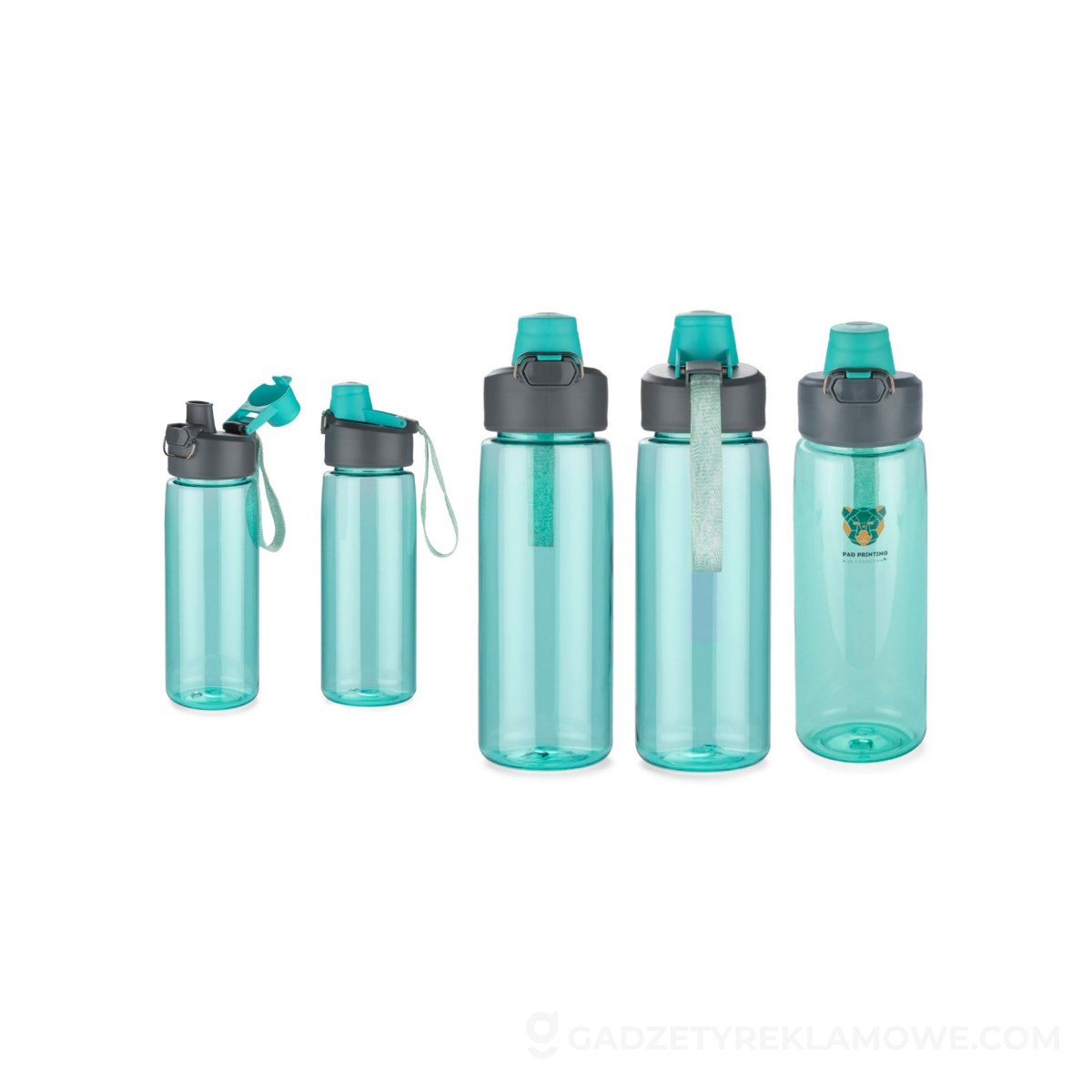 Bidon SHOT 750 ml - błękitny