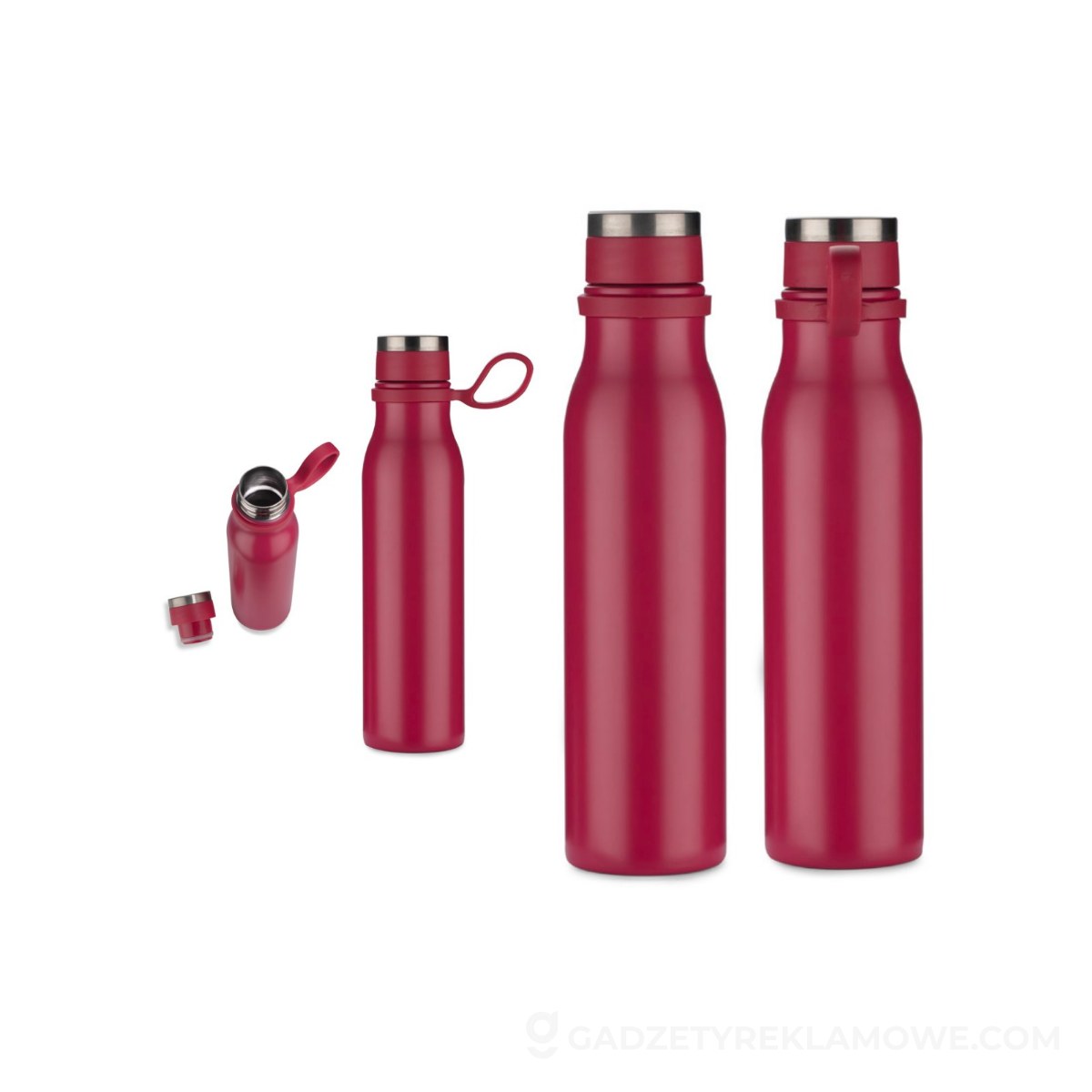 Butelka Gravi 480 ml - różowa