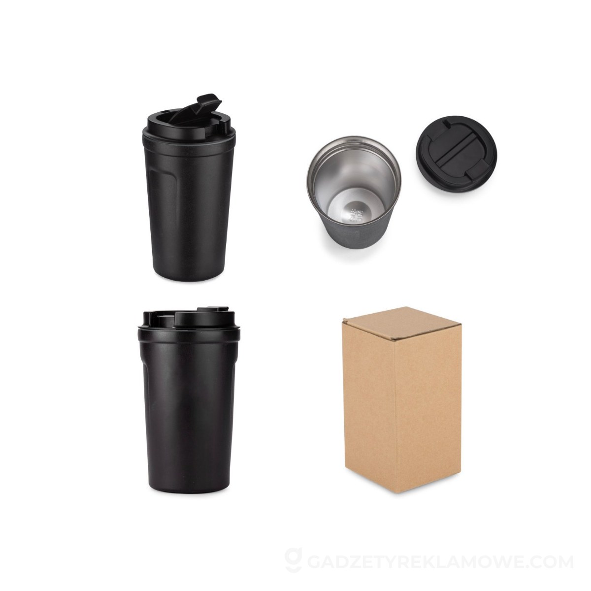 Kubek termiczny Colpo 400 ml - czarny