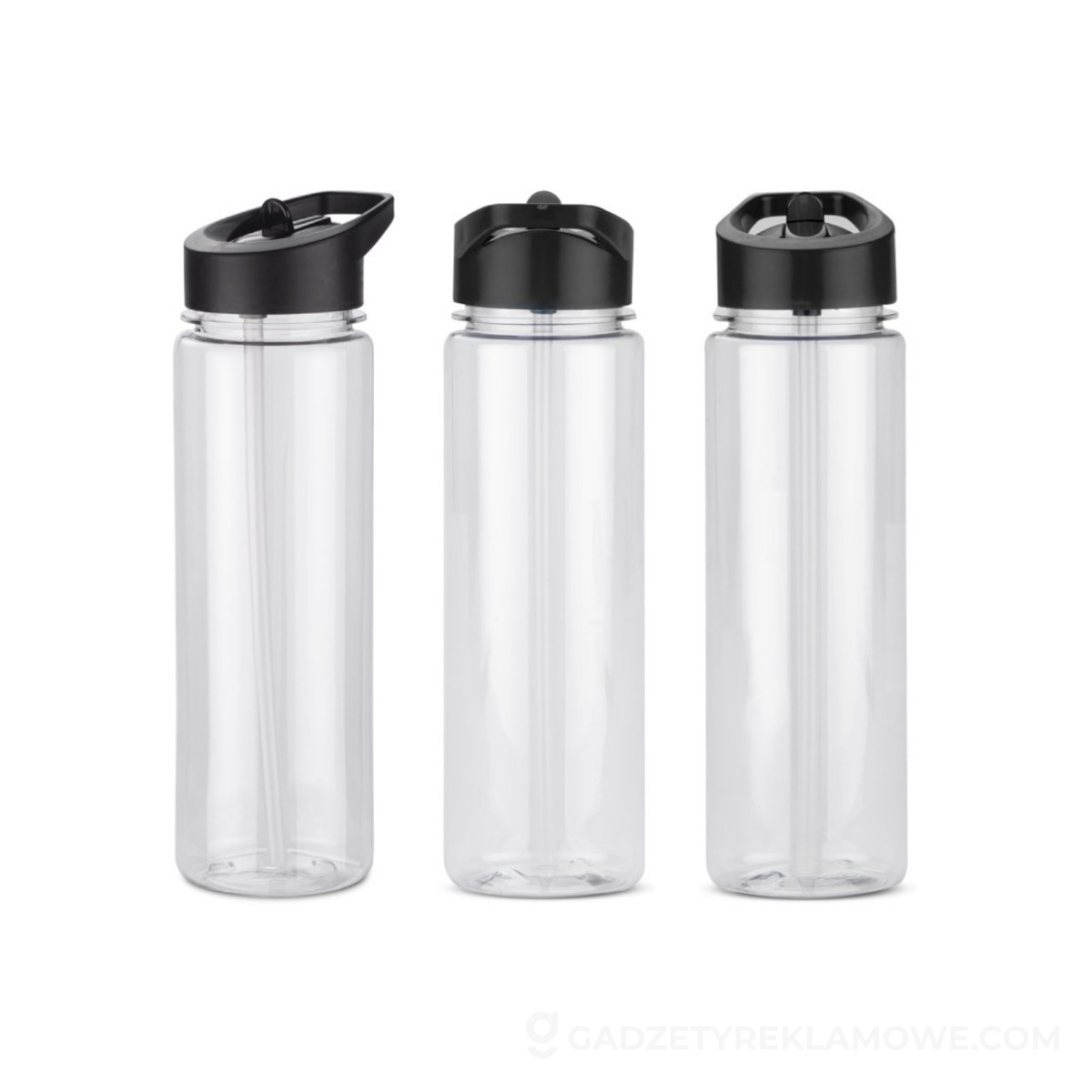 Butelka rPET Relito 650 ml - czarna