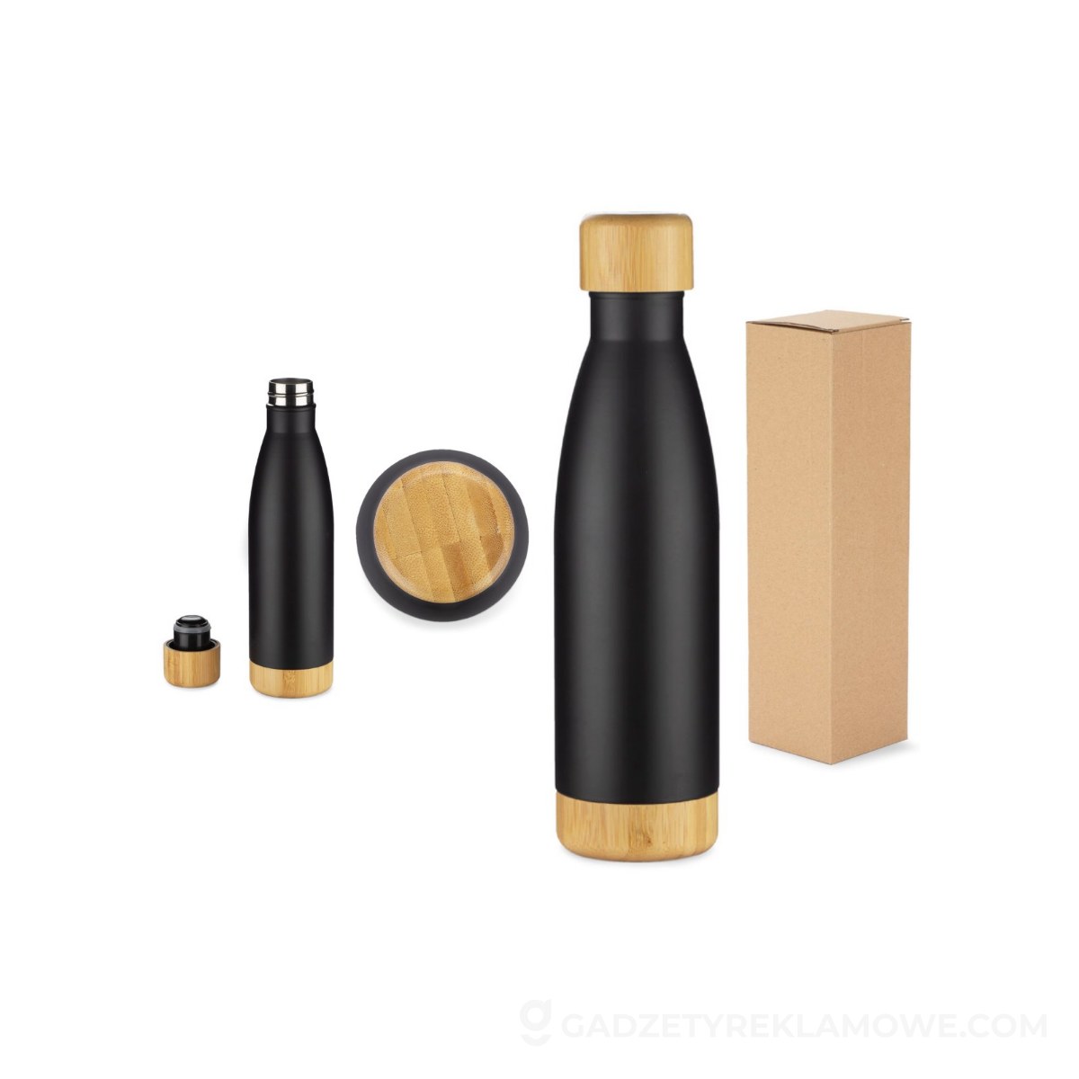 Butelka termiczna Tilli 500 ml - czarna
