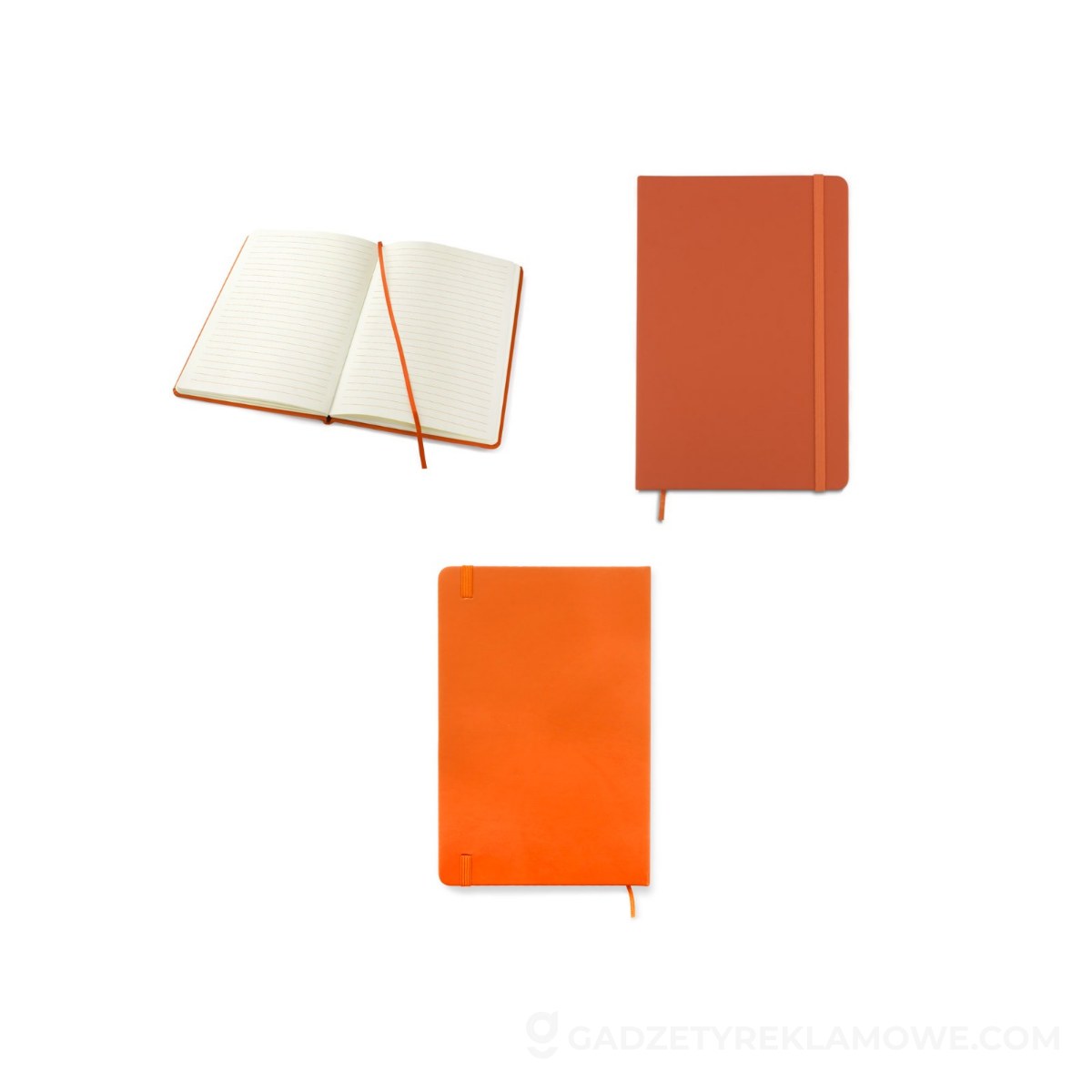 Notes VITAL A5 - pomarańczowy