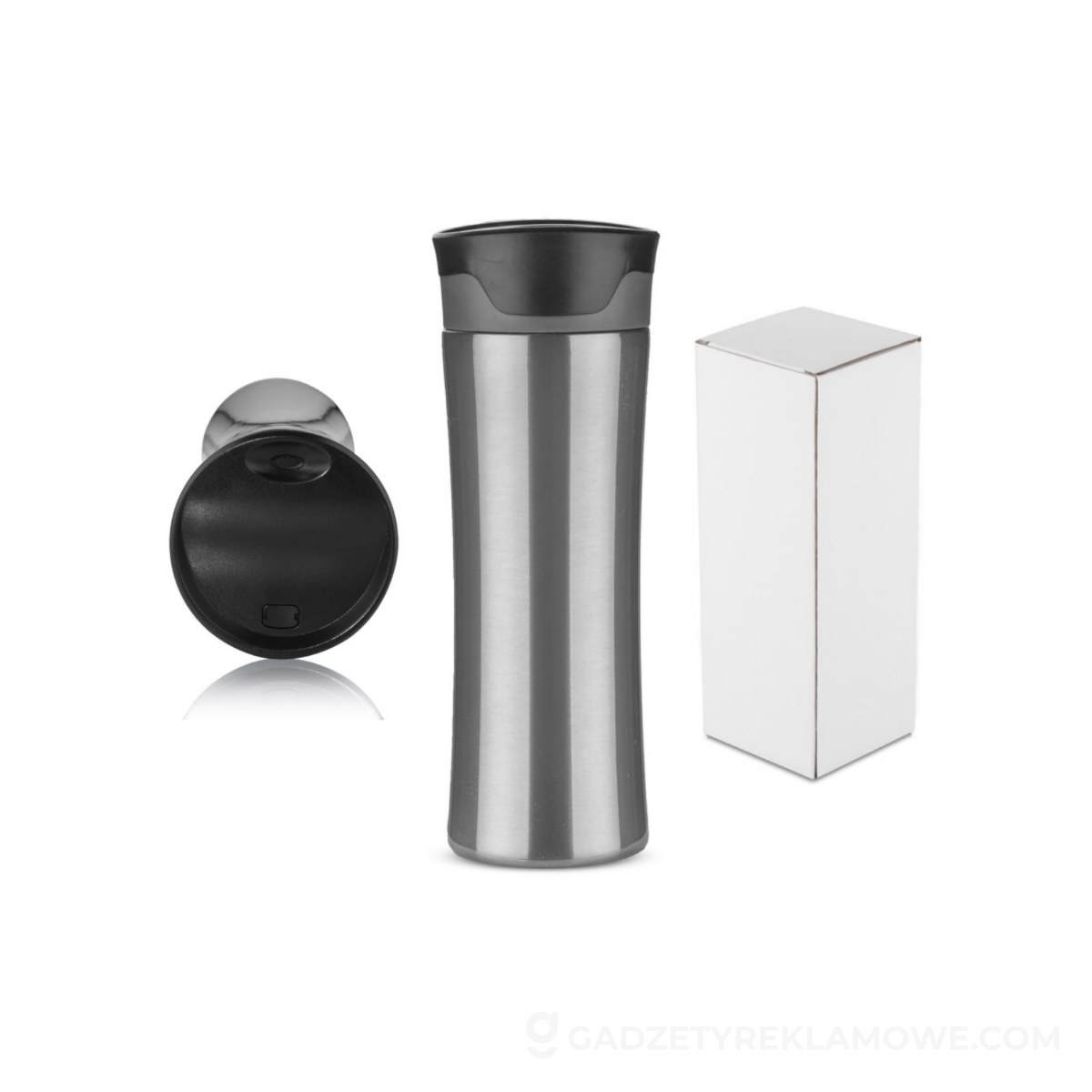 Kubek termiczny Arctic 400 ml - grafitowy