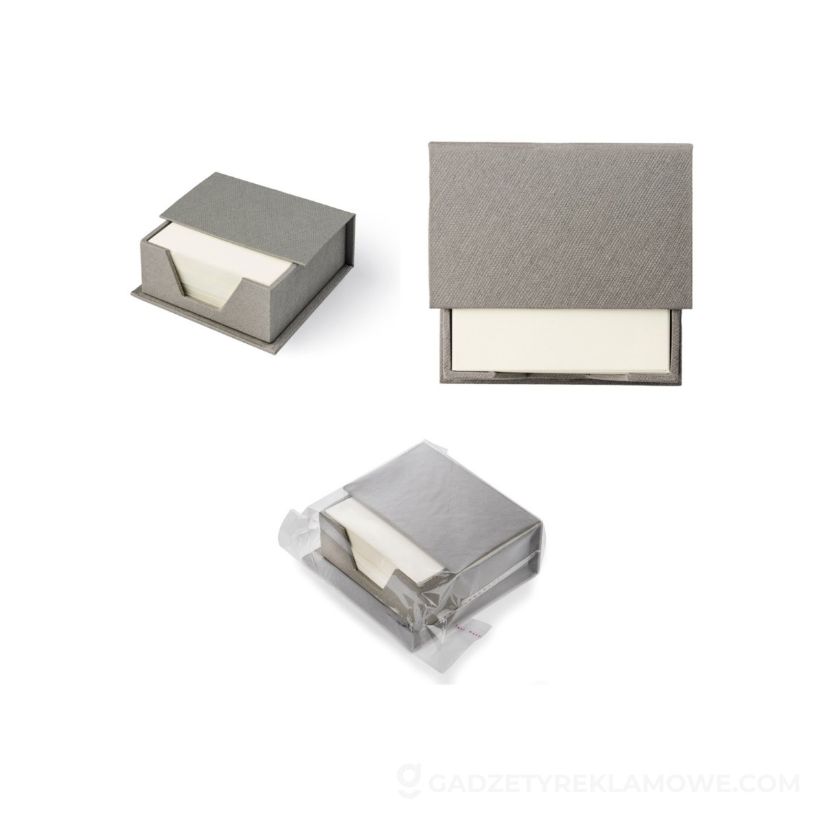 ASG-17676-000-wariantu-watermark Zestaw karteczek BLOC - szare