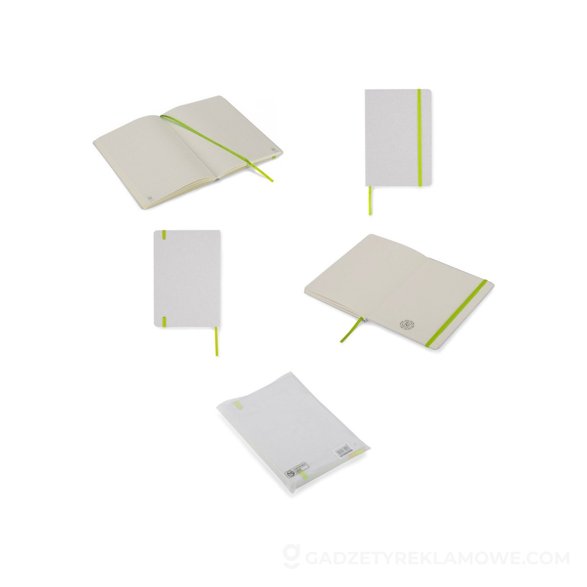 Notes A5 MOSATO - zielony jasny