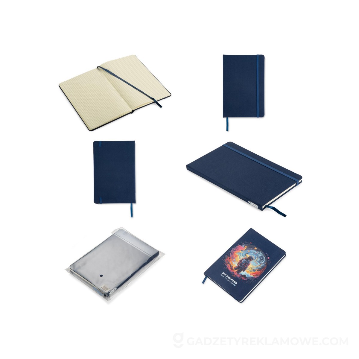 Notes LAPRE A5 - granatowy