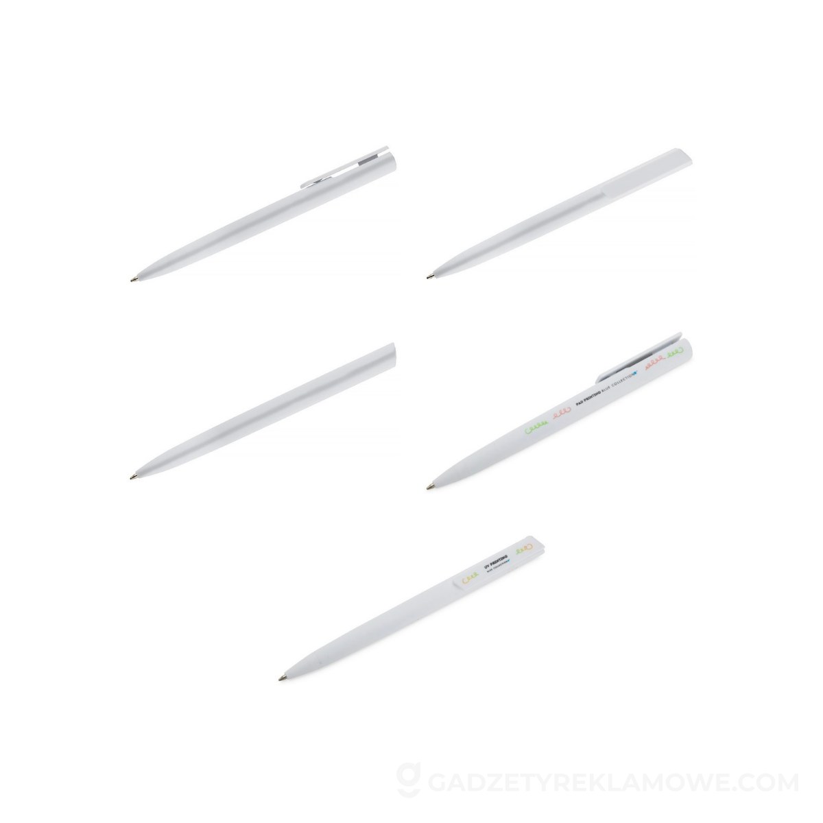 Długopis ALEO - biały